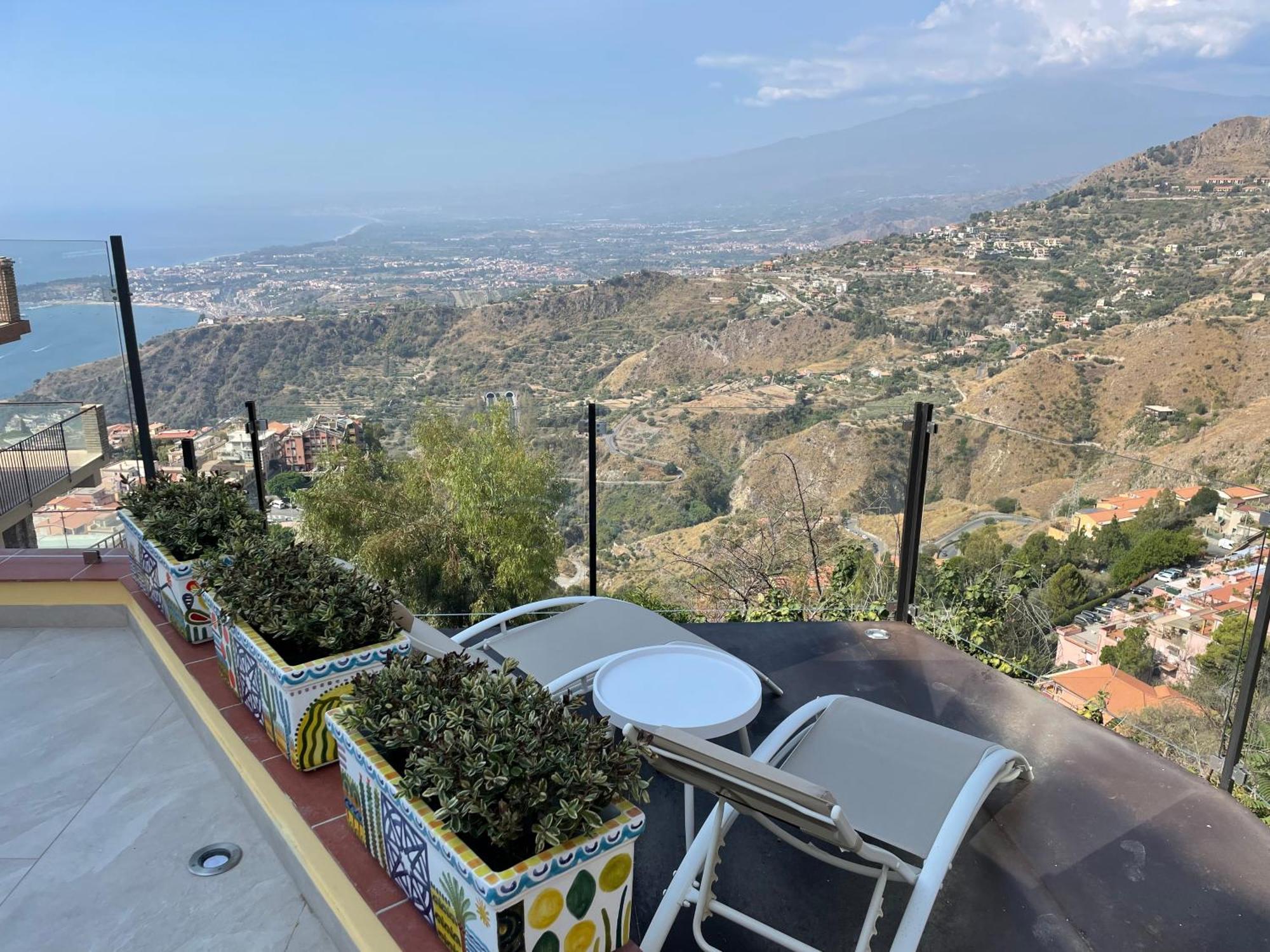 Villa Da Vinci Luxury Panoramic Apartments - Taormina Rooms Collection ภายนอก รูปภาพ