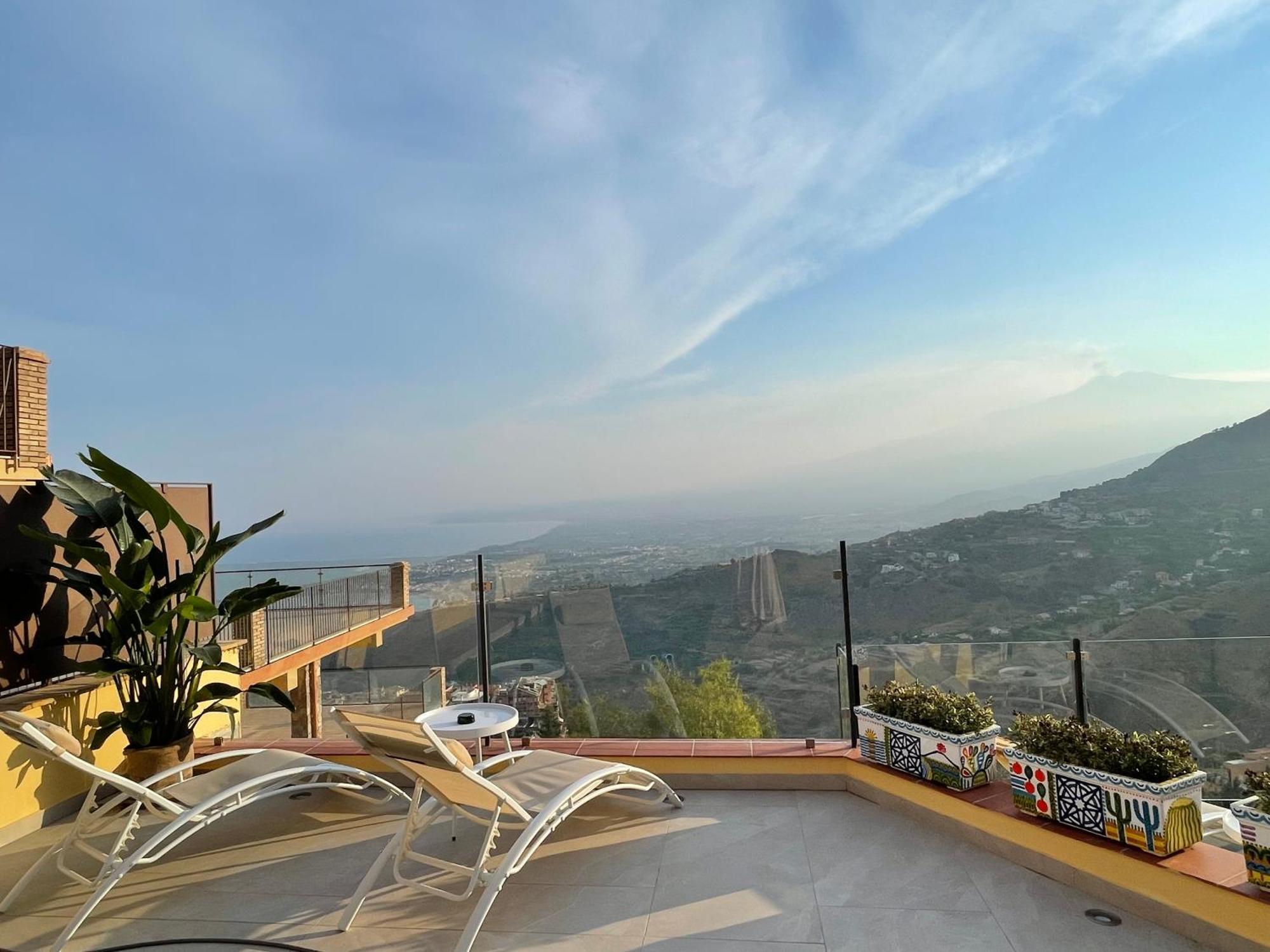 Villa Da Vinci Luxury Panoramic Apartments - Taormina Rooms Collection ภายนอก รูปภาพ