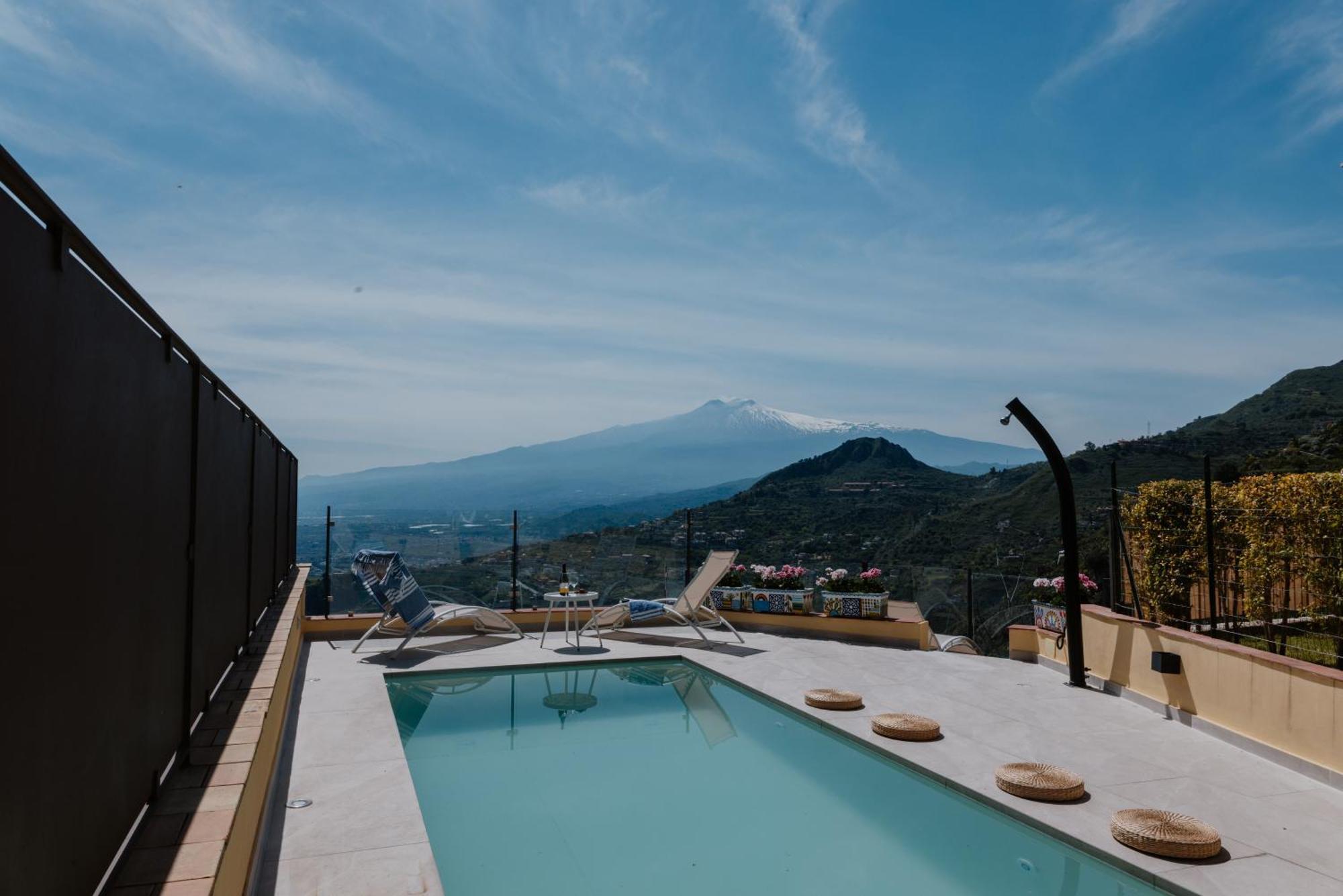 Villa Da Vinci Luxury Panoramic Apartments - Taormina Rooms Collection ภายนอก รูปภาพ